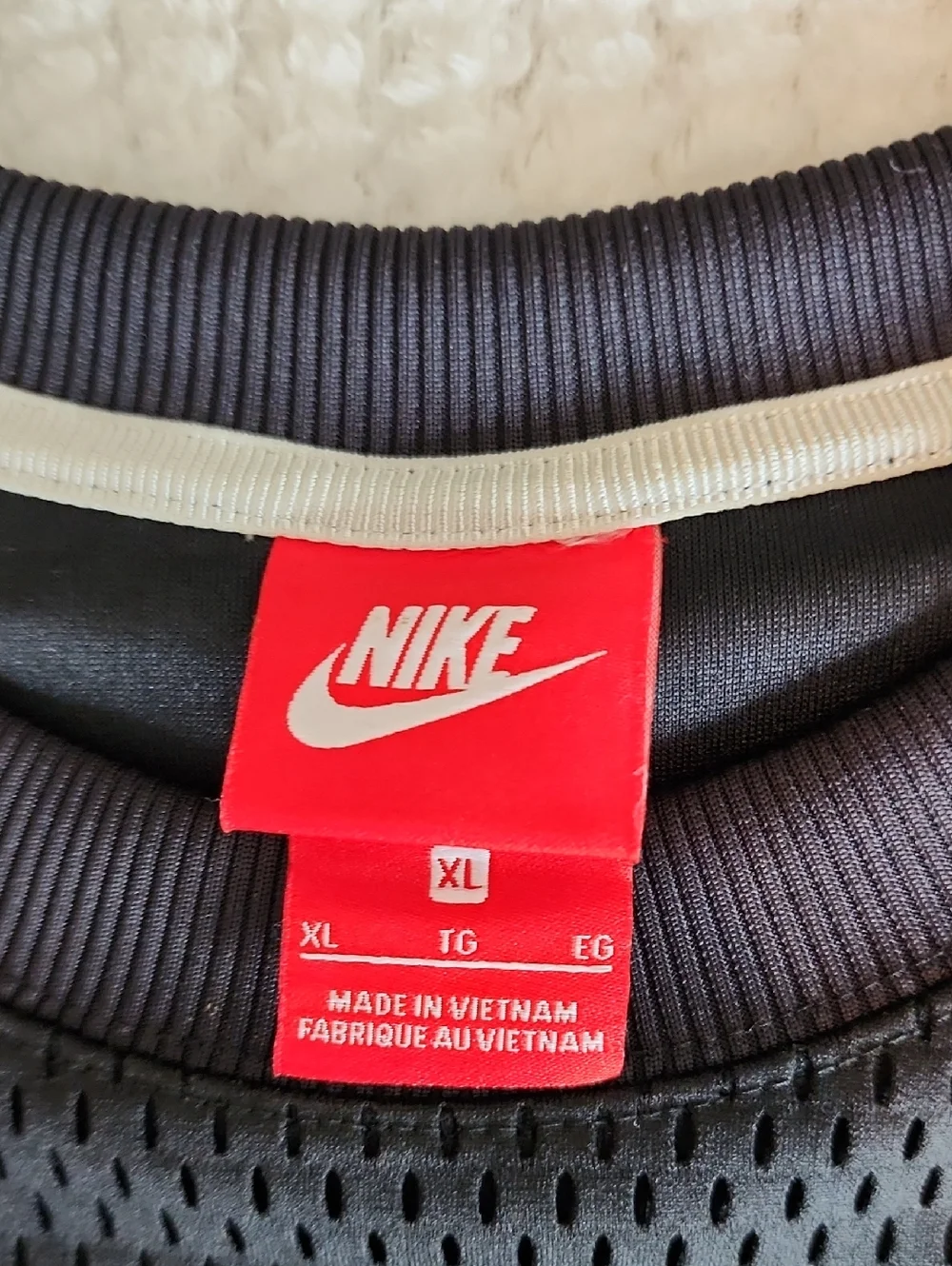 Nike Black Mesh  Tee Dress with White Logo